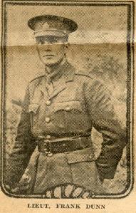 2/Lieut. Frank M Dunn