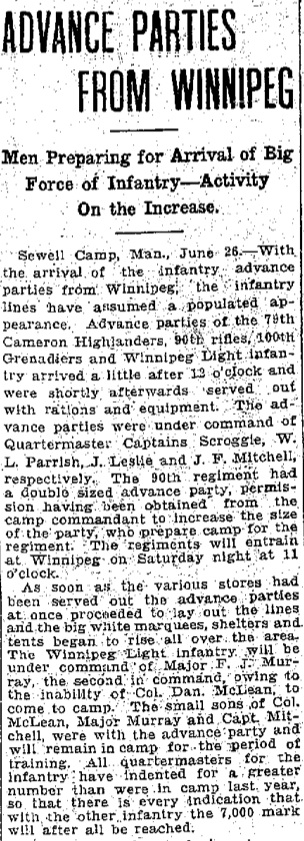 Winnipeg Free Press - 27 June 1914
