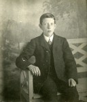 A young John Denholm in Scotland