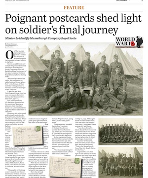 WW1 Postcard Feature