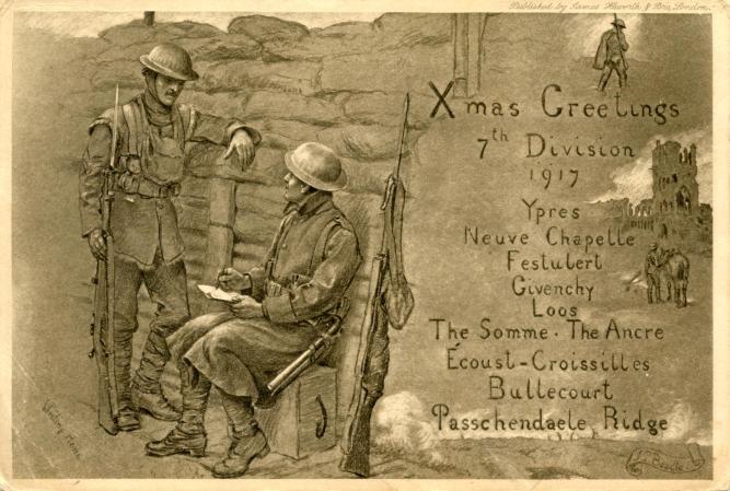 7th Division Christmas Card