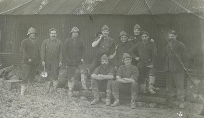 16th Battalion Cooks at Lark Hill Camp