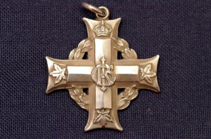 The Silver Cross given to Percy Fisher's Mother