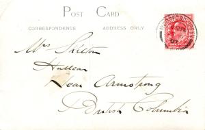 postmarked Woodford Green and posted 6 Dec 1907