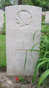 Sgt. E.W. Jackson died 100 years ago today